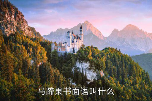 马蹄果书面语叫什么