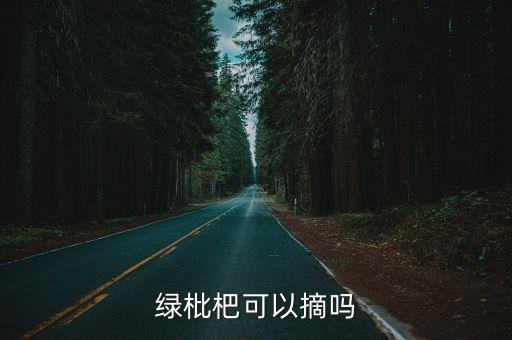 摘枇杷，绿枇杷可以摘吗