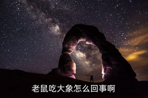 老鼠吃大象，大象是怎样被老鼠吃掉的