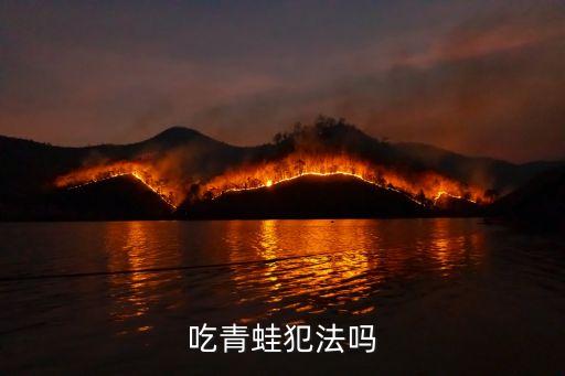 吃青蛙犯法吗