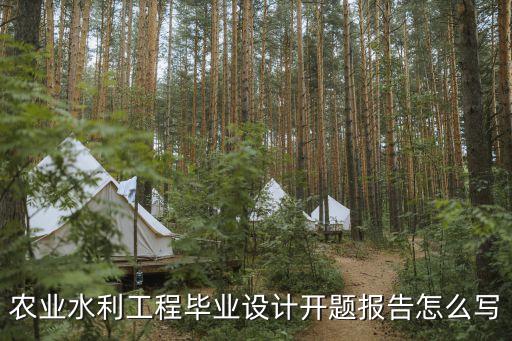 农业水利创新点子怎么写，靠谱点的水利创新项目