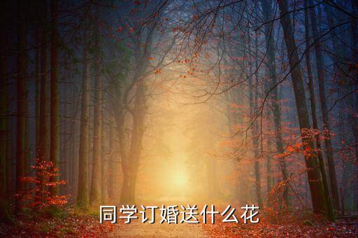 订婚花束图片，同学订婚送什么花