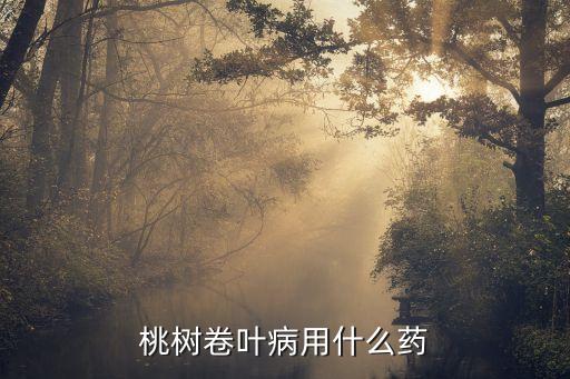 桃树卷叶用什么药最好，桃树卷叶病用什么药