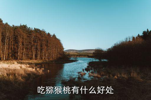 吃猕猴桃有什么好处