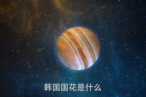 韩国的国花是，韩国国花是什么