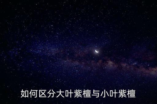 如何区分大叶紫檀与小叶紫檀