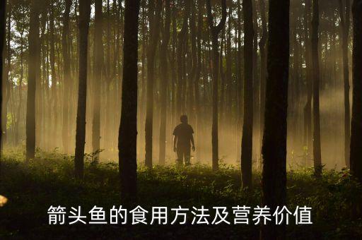 箭头鱼的食用方法及营养价值