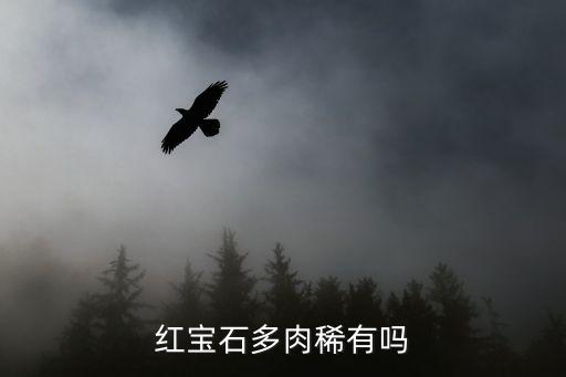 红宝石多肉稀有吗