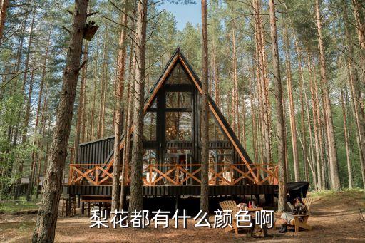 梨花都有什么颜色啊