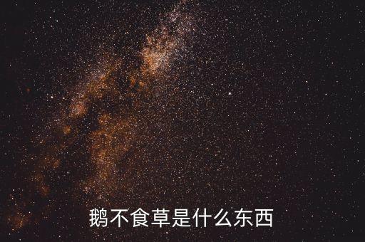鹅不食草是什么东西