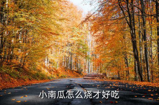 南瓜怎么做，小南瓜怎么烧才好吃
