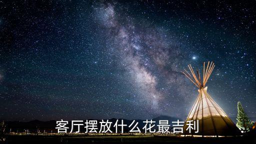客厅摆放什么花最吉利