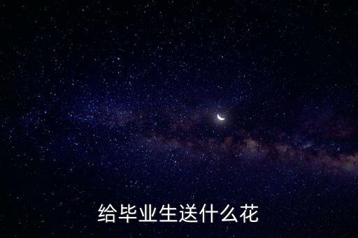 给毕业生送什么花
