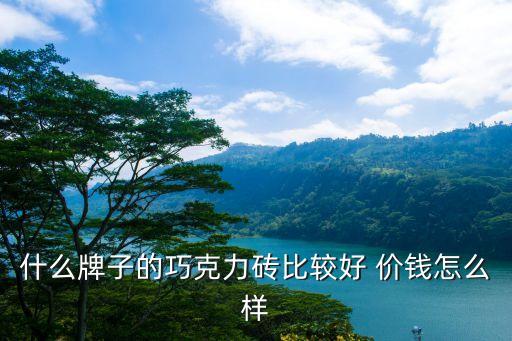 什么牌子的巧克力砖比较好 价钱怎么样