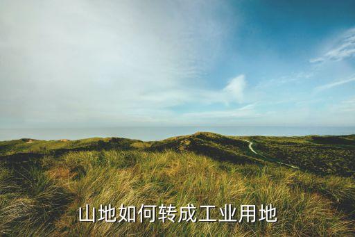 山地如何转成工业用地