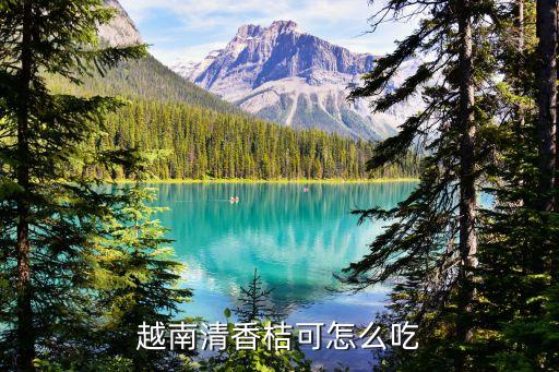 越南清香桔可怎么吃