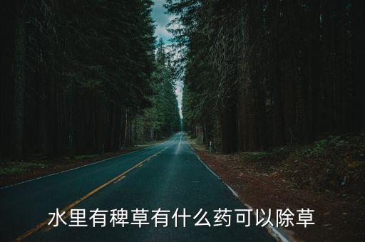 嘧啶肟草醚，水里有稗草有什么药可以除草