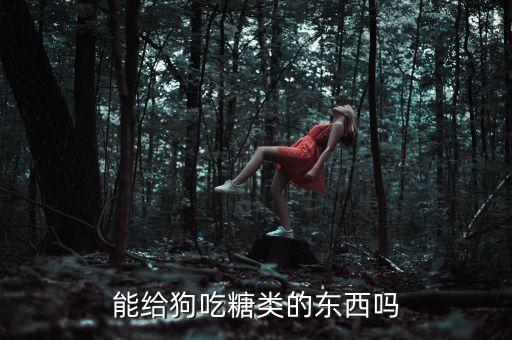 能给狗吃糖类的东西吗