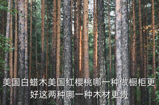 美国白蜡木美国红樱桃哪一种做橱柜更好这两种哪一种木材更贵