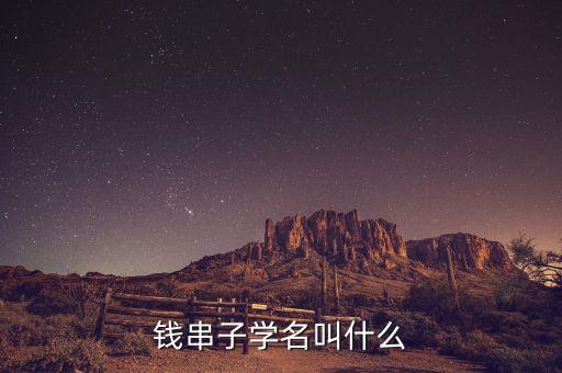 钱串子学名叫什么