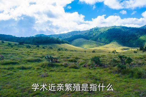 学术近亲繁殖是指什么