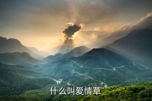 什么叫爱情草