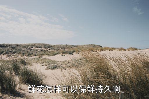 鲜花怎样可以保鲜持久啊