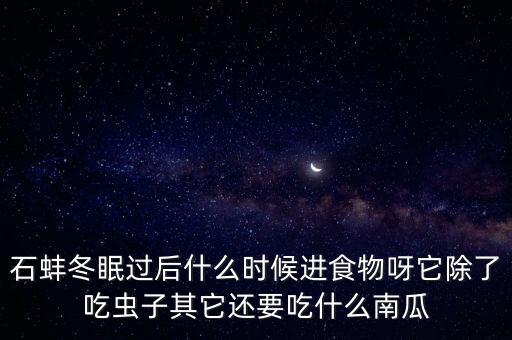 石蚌，石蚌小孩吃了有什么好处