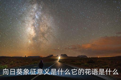 向日葵象征意义是什么它的花语是什么