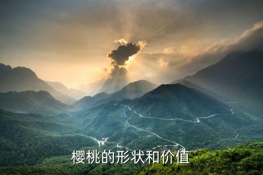 樱桃的形状和价值