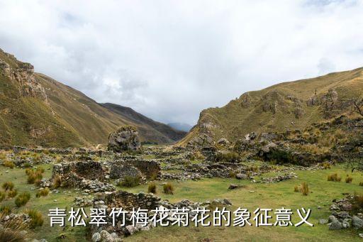 青松翠竹，了解青松翠竹梅花菊花的象征意义