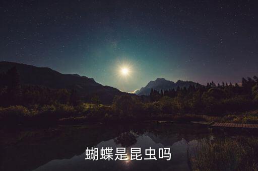 蝴蝶是昆虫吗
