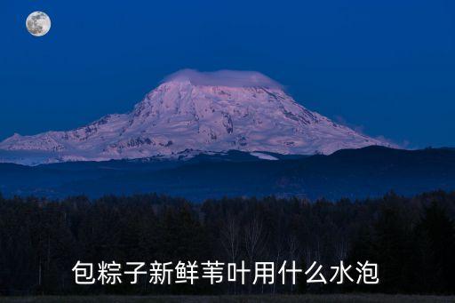 芦苇叶包粽子，用芦苇叶怎么包粽子