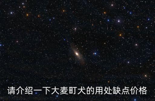 大麦町，大麦町犬有什么优点