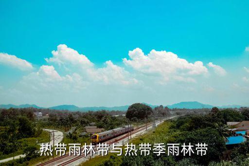 热带雨林带与热带季雨林带