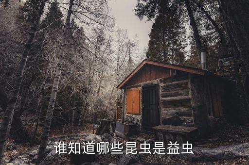 谁知道哪些昆虫是益虫