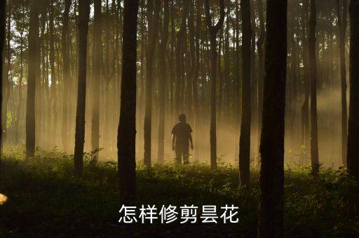 怎样修剪昙花