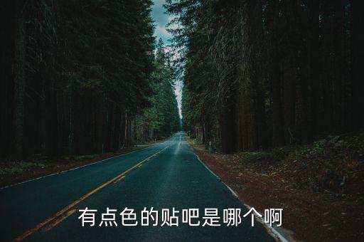 大黑鸡吧，有点色的贴吧是哪个啊