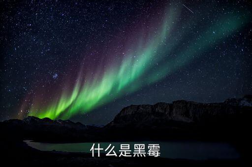 什么是黑霉