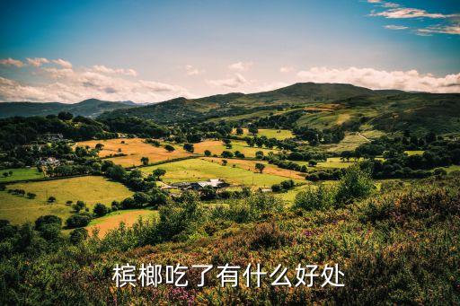 槟榔吃了有什么好处