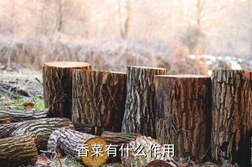 香菜有什么作用