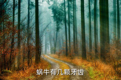 蜗牛有多少颗牙，蜗牛有多少牙齿
