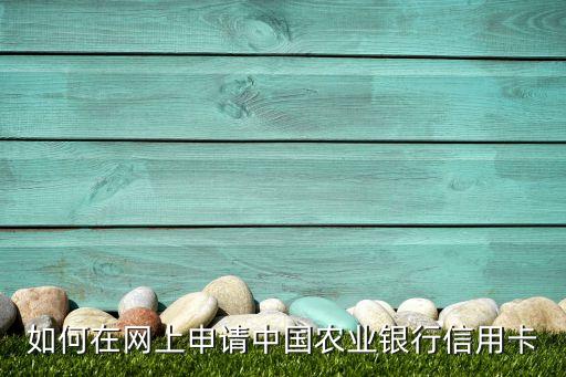 农业快卡怎么申请，农业银行POS机怎么申请