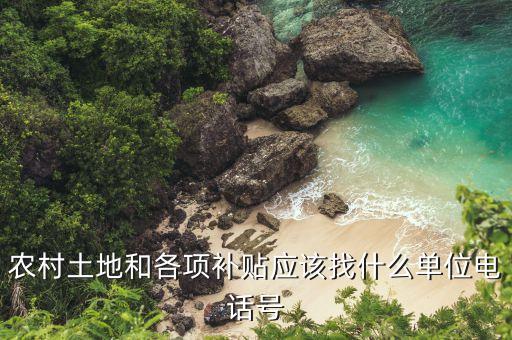 农村土地和各项补贴应该找什么单位电话号