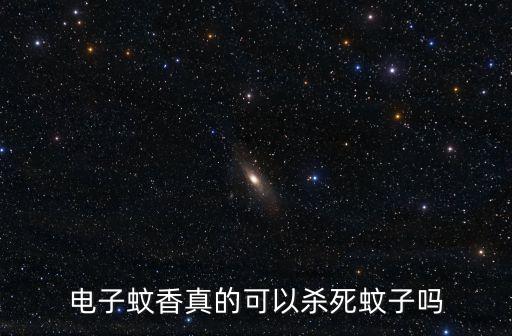 电子蚊香真的可以杀死蚊子吗