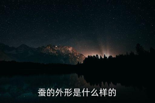 蚕长什么样，蚕的样子是什么样的