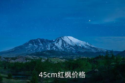 红枫价格，45cm红枫价格