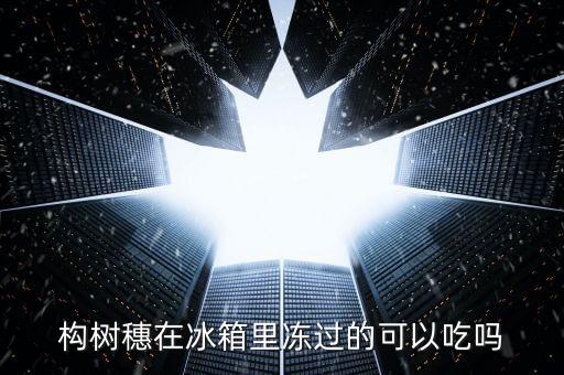 构树穗在冰箱里冻过的可以吃吗