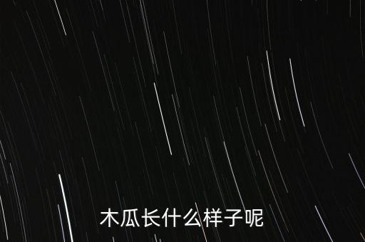 木瓜图片大全大图，木瓜长什么样子呢