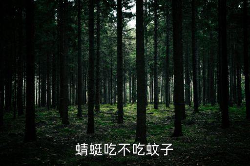 蜻蜓吃不吃蚊子